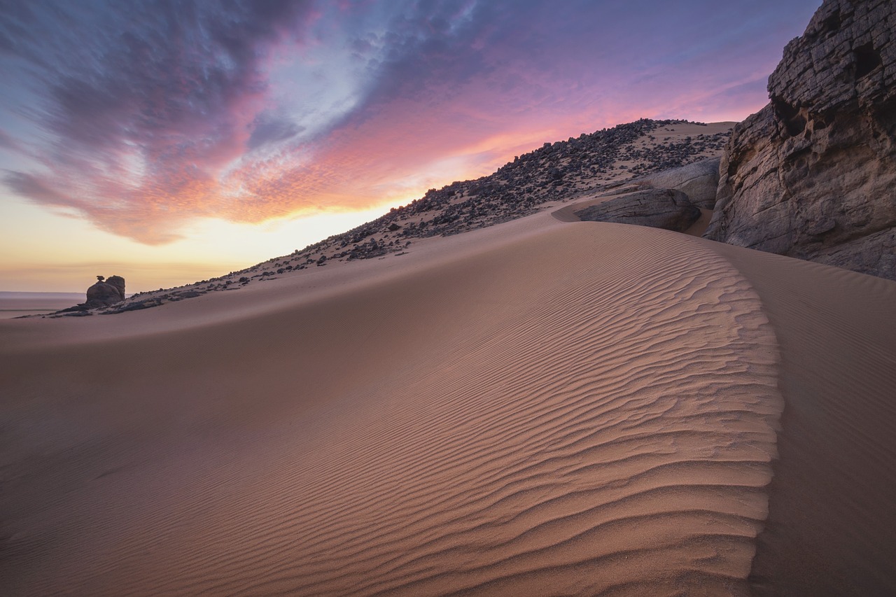 Il deserto in Africa